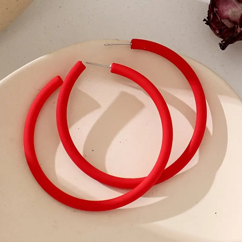 C-Shaped Red