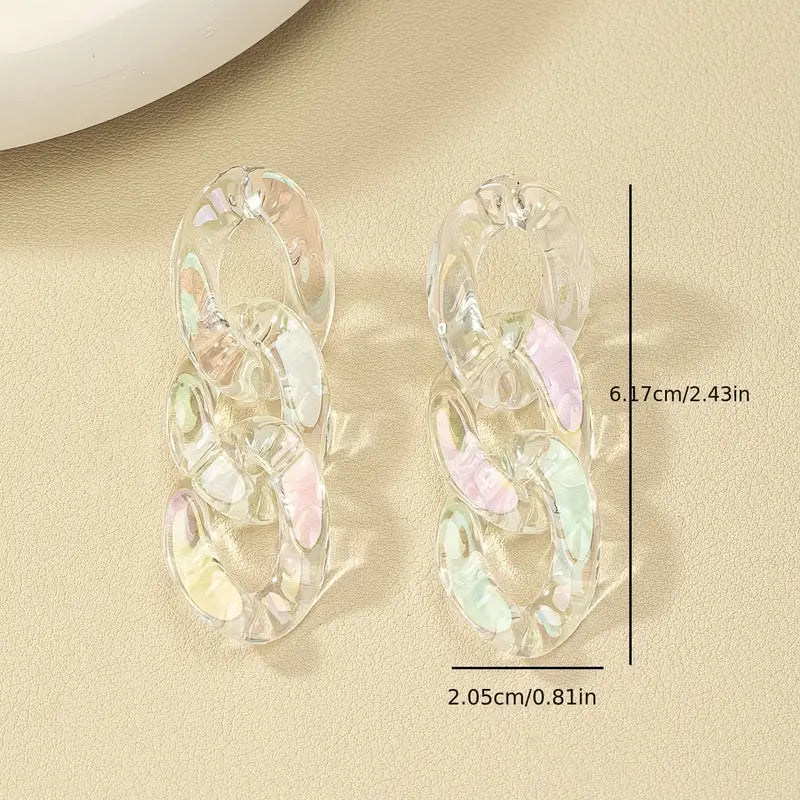Acrylic Chain Dangle