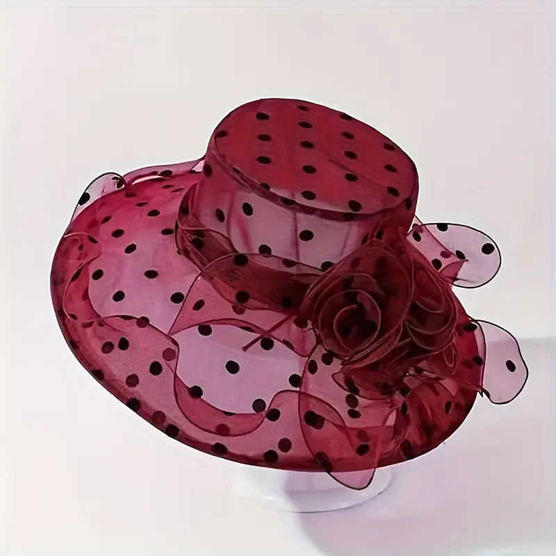 MEG'S POLKA DOTS HAT