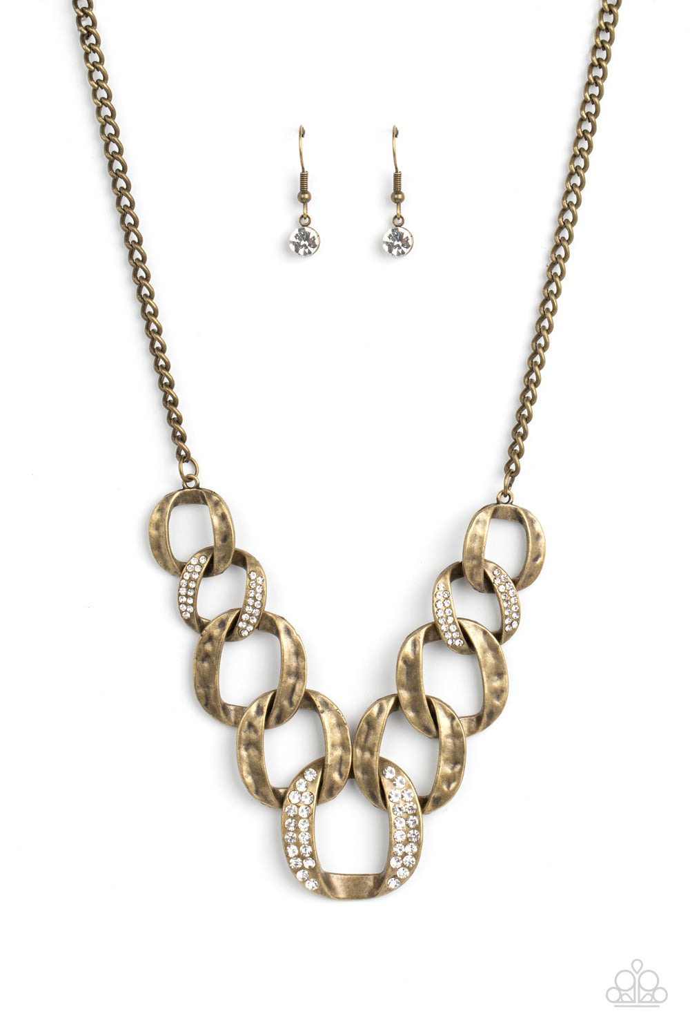 North Twinkle Brass Necklace Set