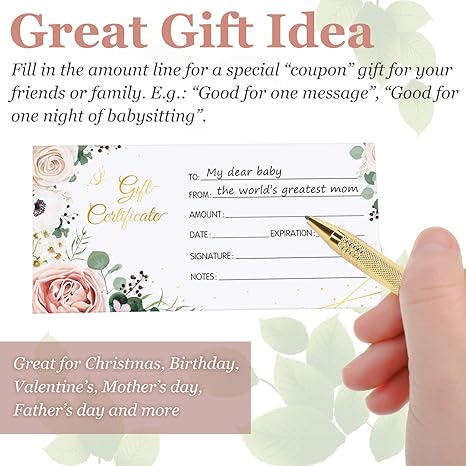 GIFT CARDS