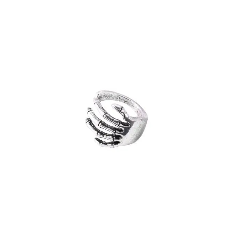 Bone Hand Scary Earring