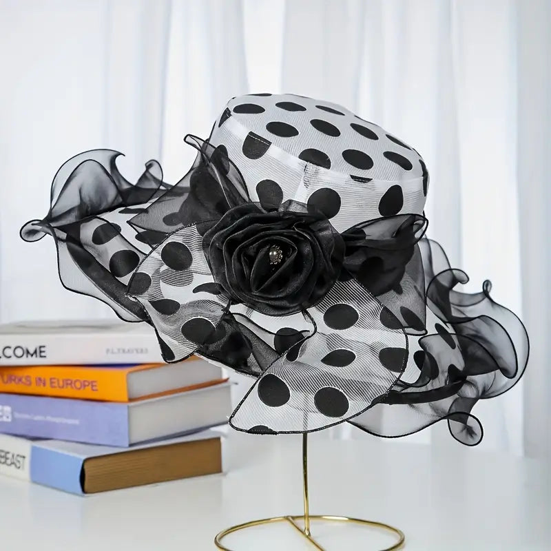 MILEY POLKA DOT HAT