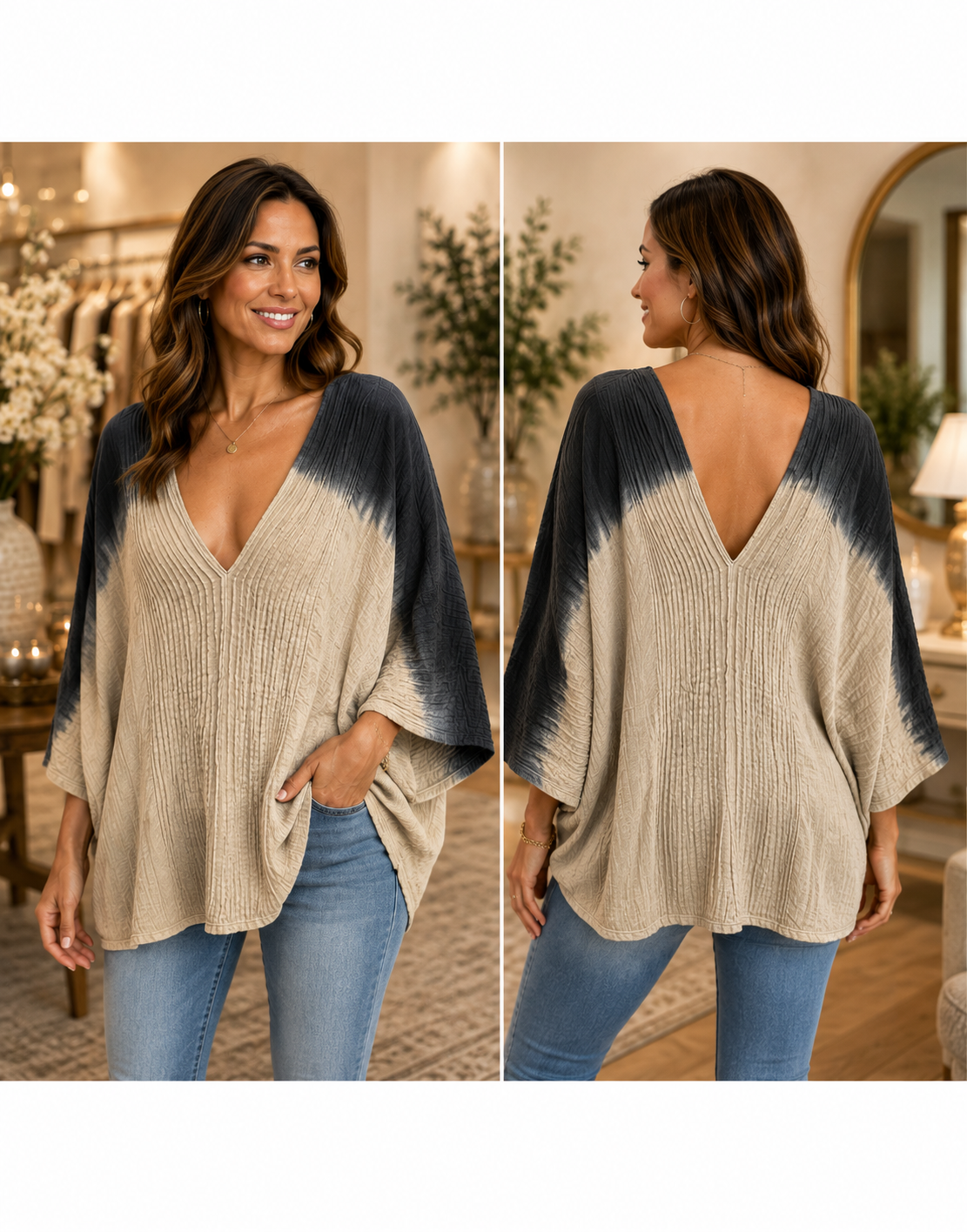 OMBRE PONCHO