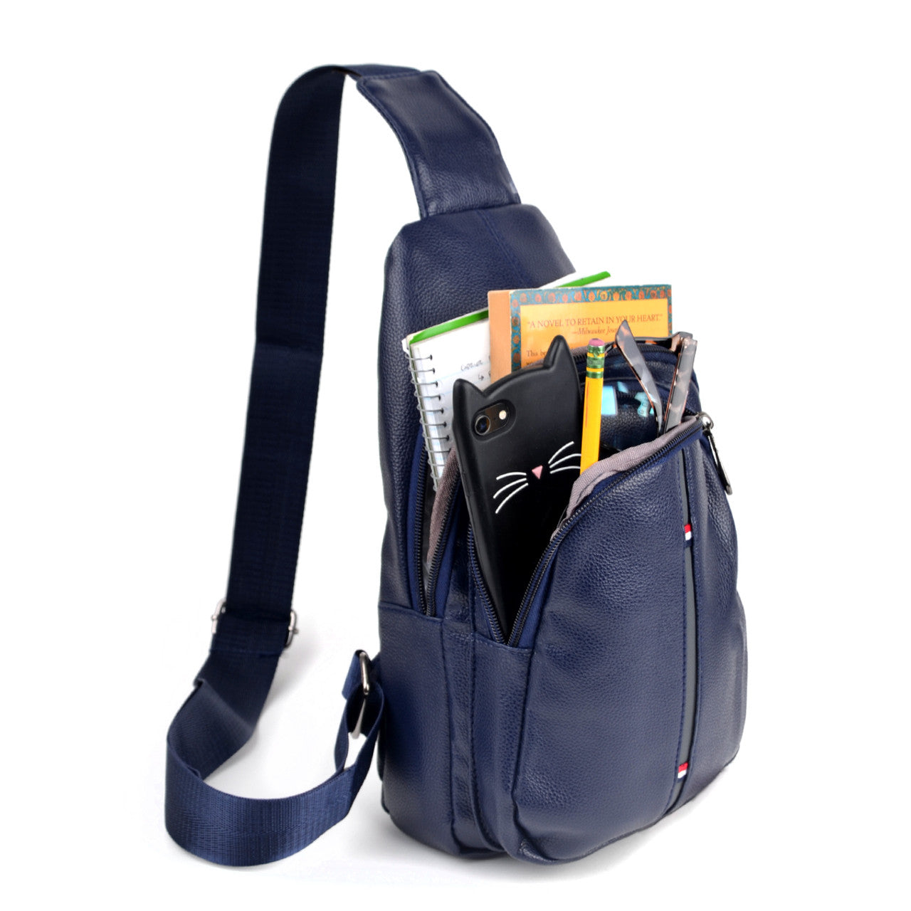 PU Leather Crossbody Bag