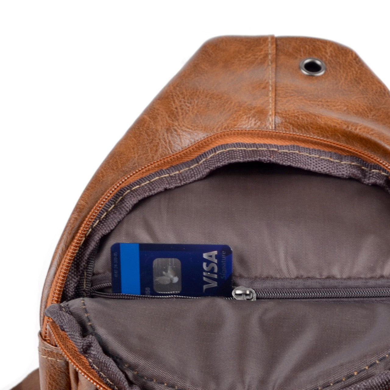 PU Leather Crossbody Bag