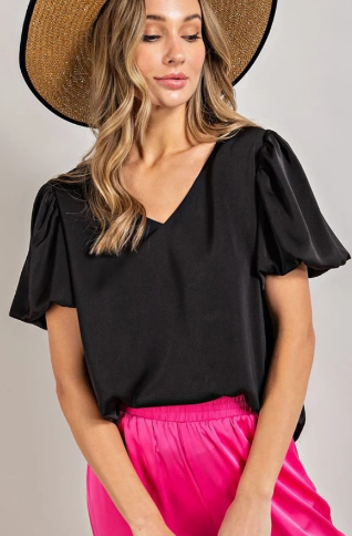 BELLA V-NECK PUFF