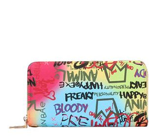 GRAFFITI TASSEL WALLET