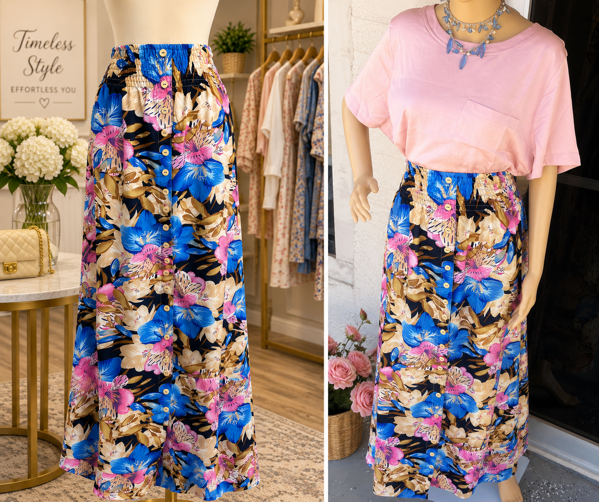EESOME BLOOM MAXI SKIRT