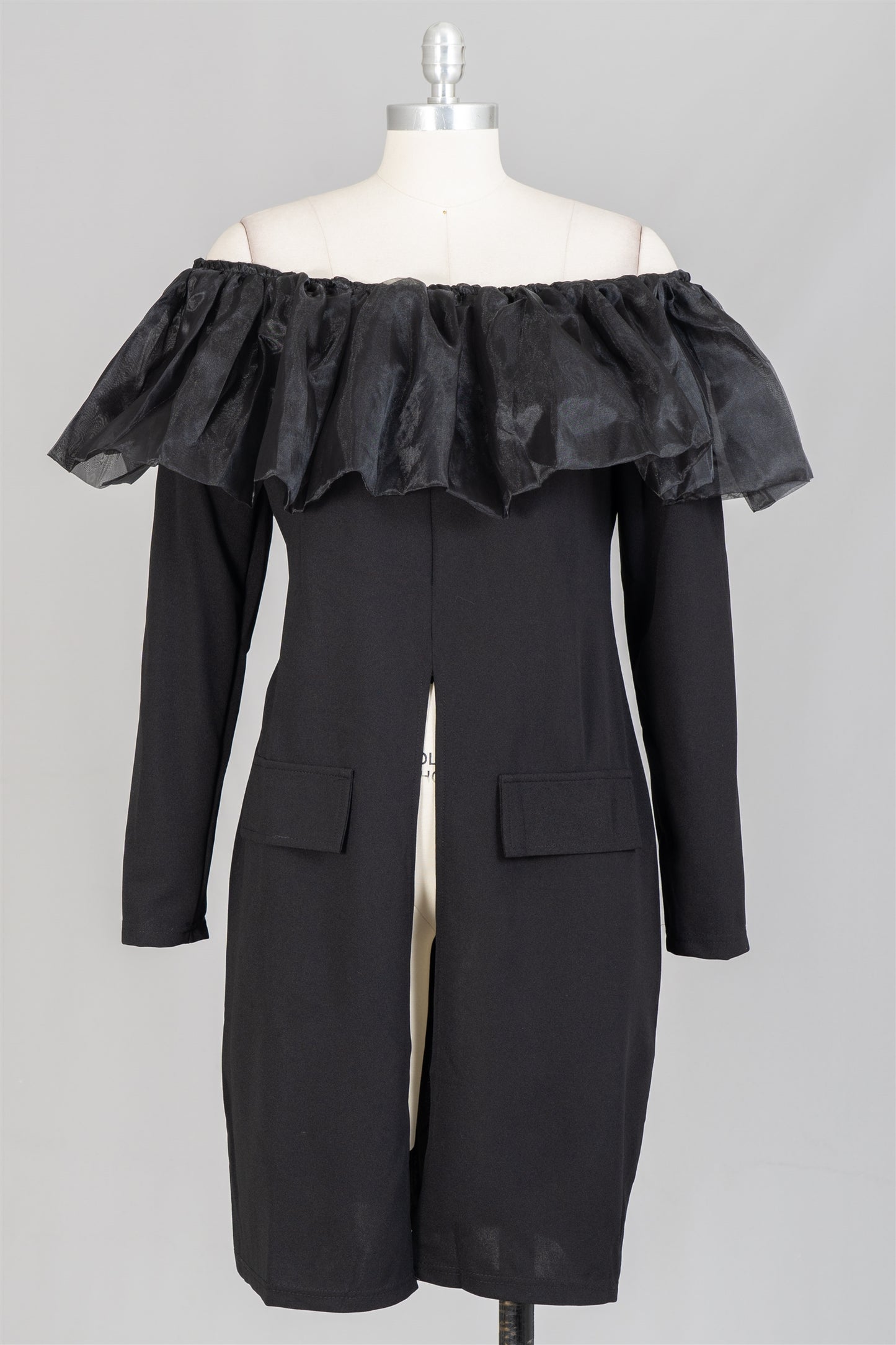 ROMACE RUFFLE CHIFFON