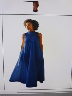 LACE & LEGACY DENIM MAXI
