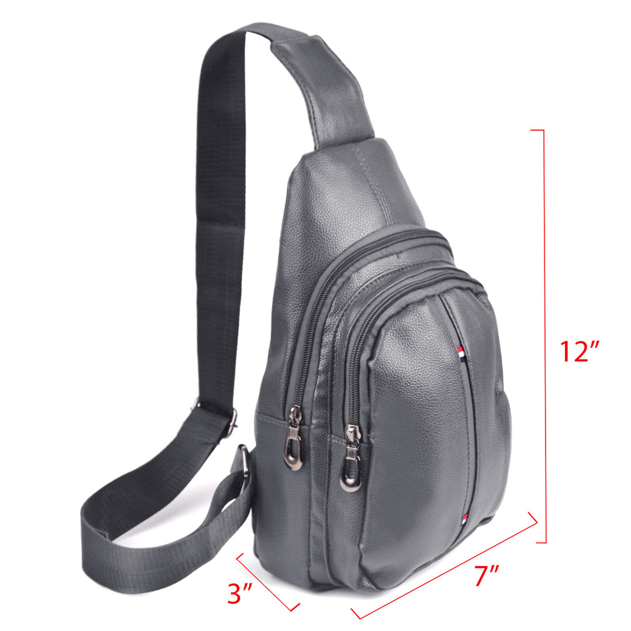 PU Leather Crossbody Bag