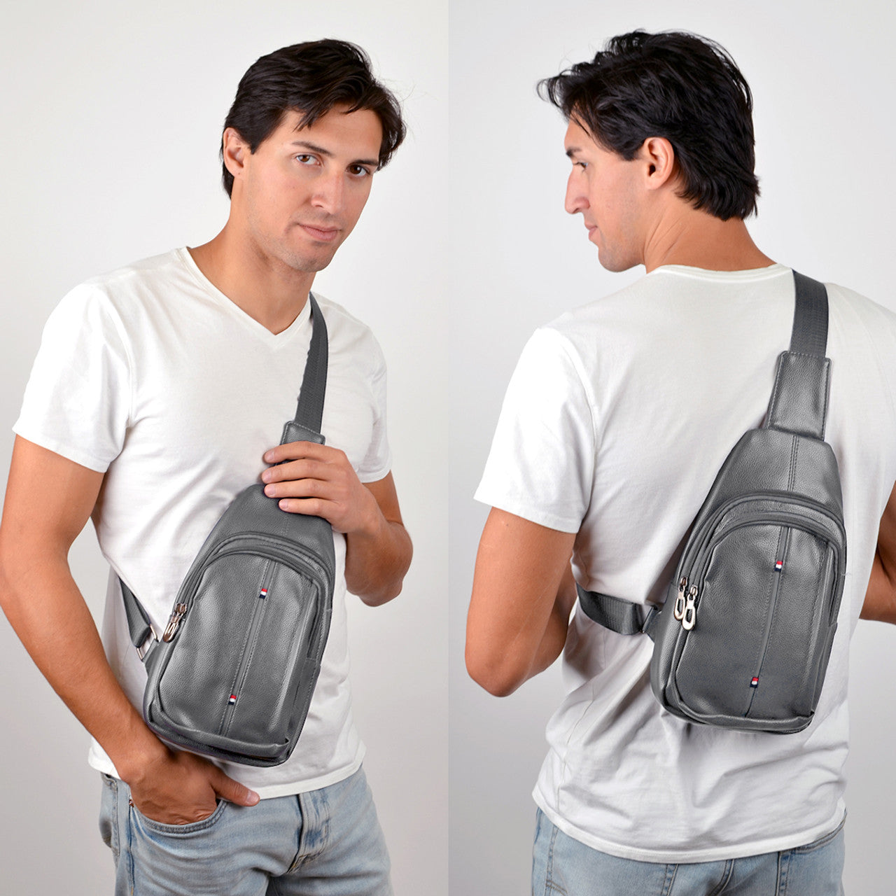 PU Leather Crossbody Bag