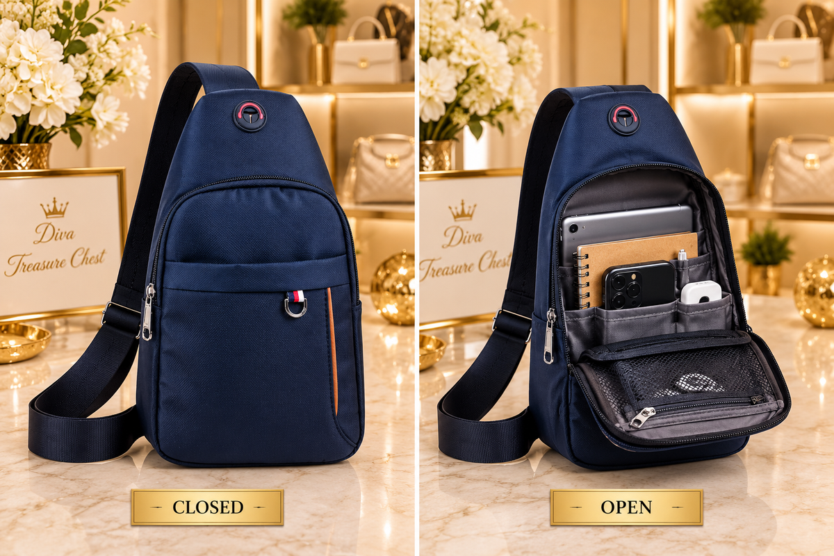 Crossbody w/Adj Strap