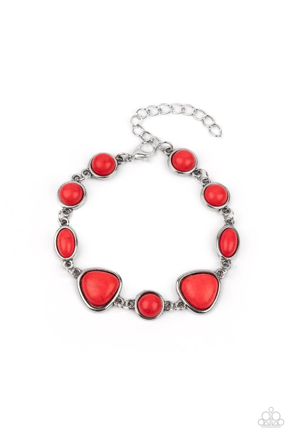 Fashionista Red Bracelet Set