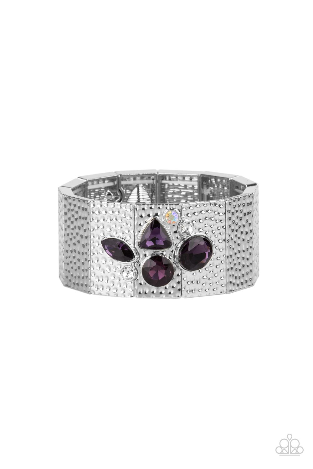 Flickering Purple Bracelet Set