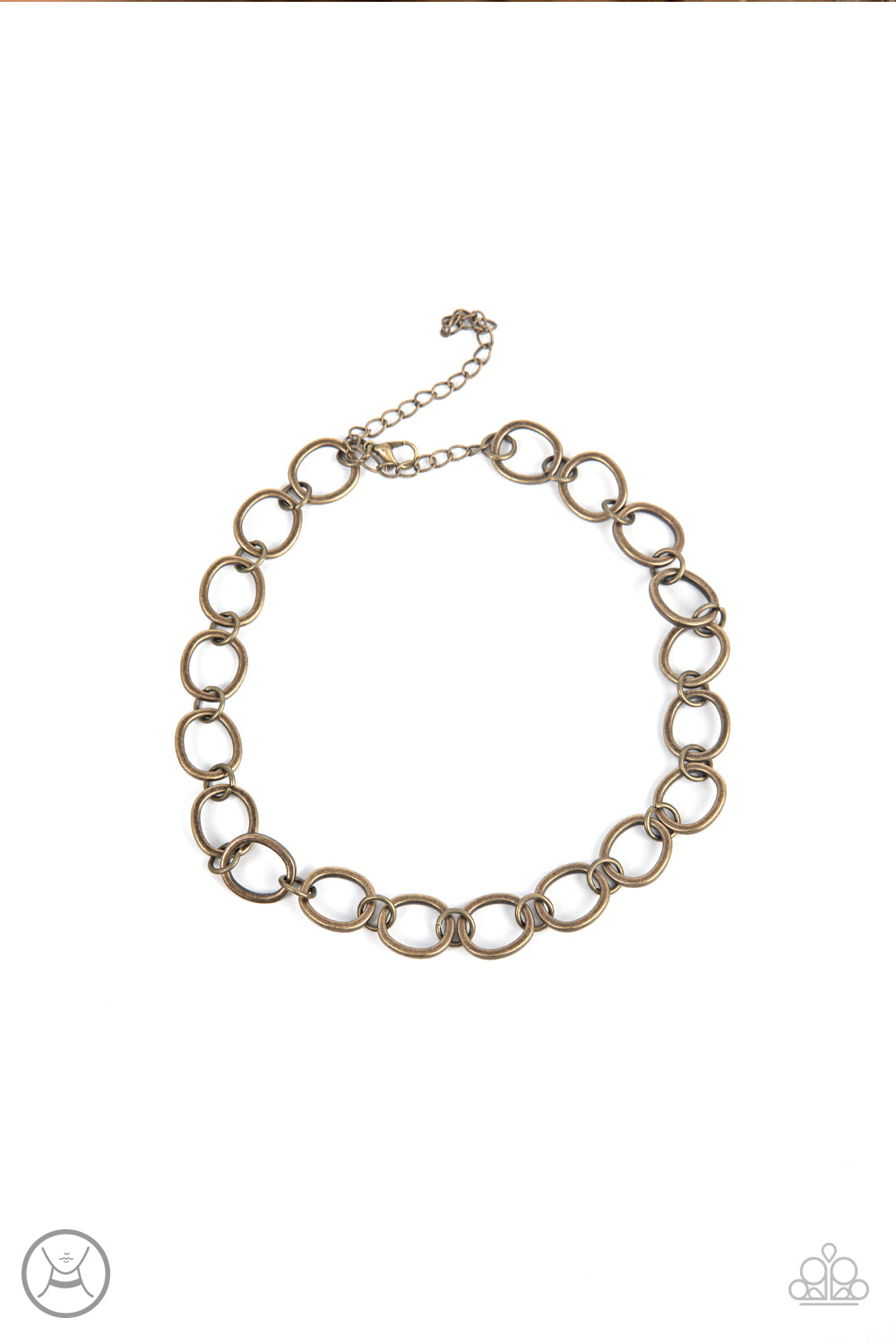 90's Nostalgia Brass Necklace