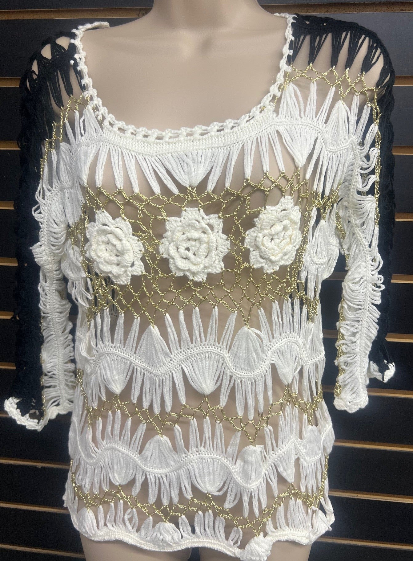 BOHO CROCHET TOP