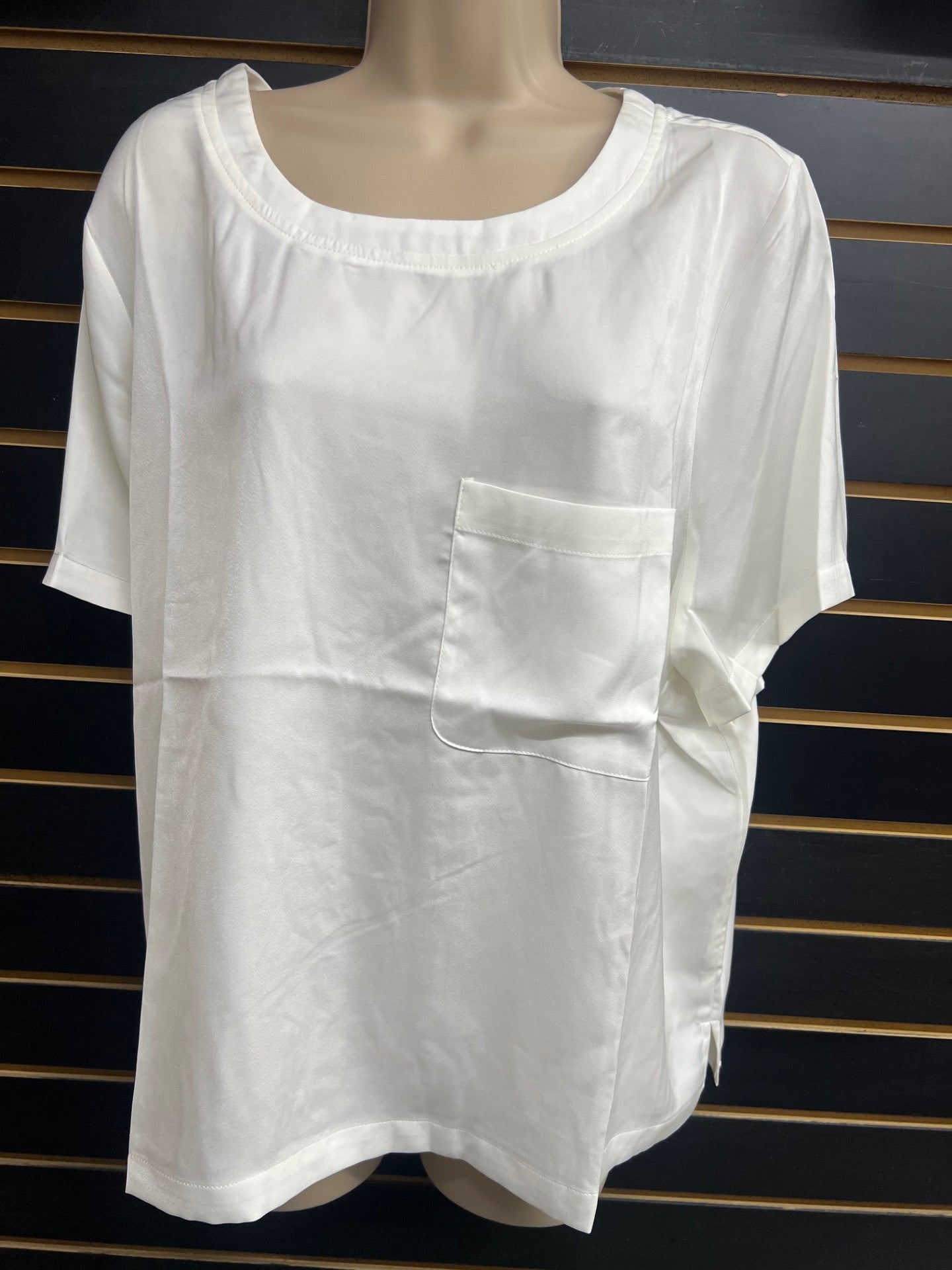 SATIN LUXE TOP