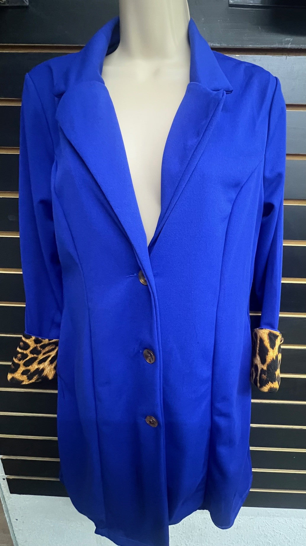 CELESTE LEOPARD BLAZER