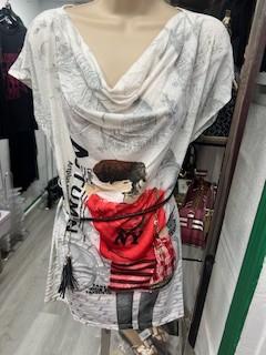 BELTED TUNIC TOP