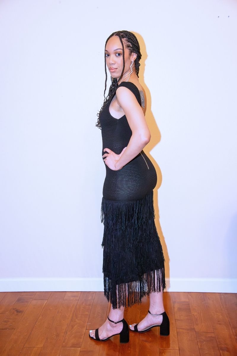 CHIC SPLICED TASSELS