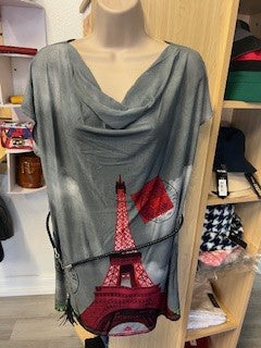 BELTED TUNIC TOP
