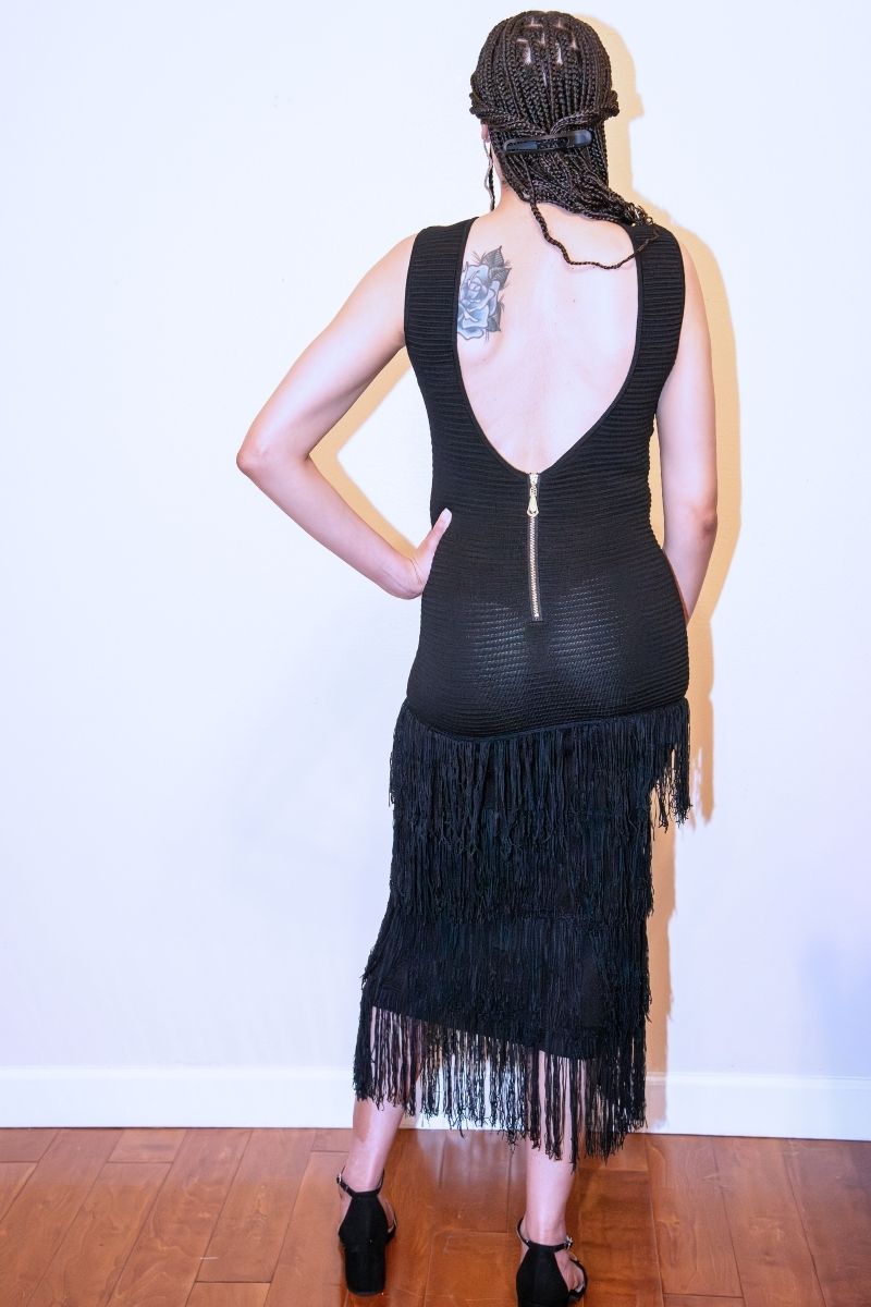 CHIC SPLICED TASSELS