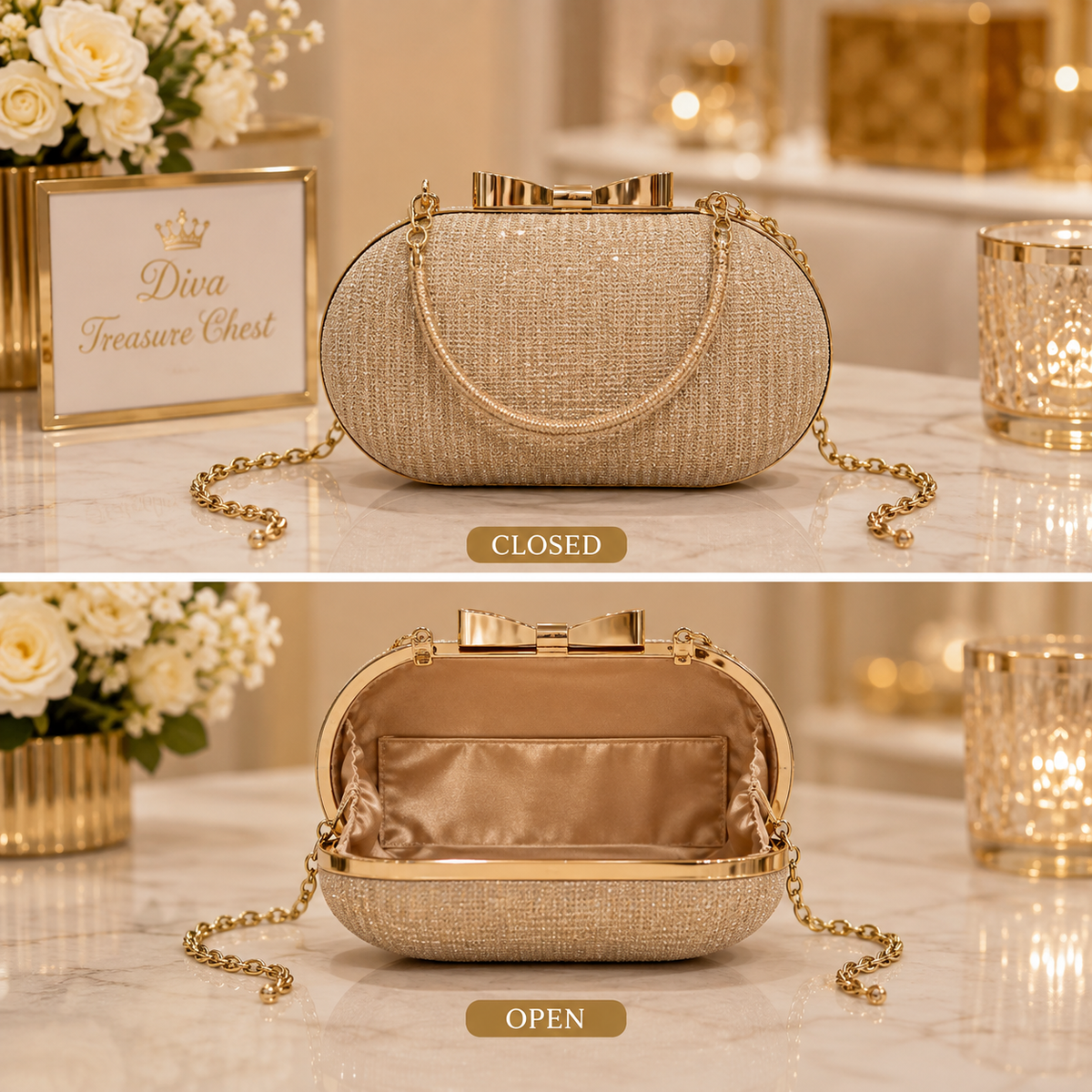 Opaline Clutch