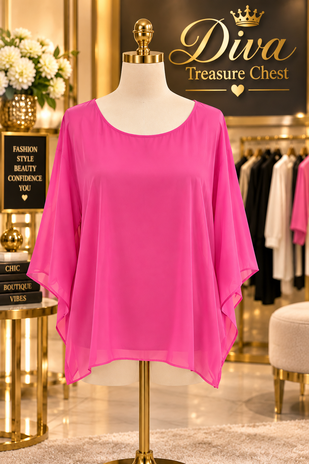 SATIN ELEGENCE TOP