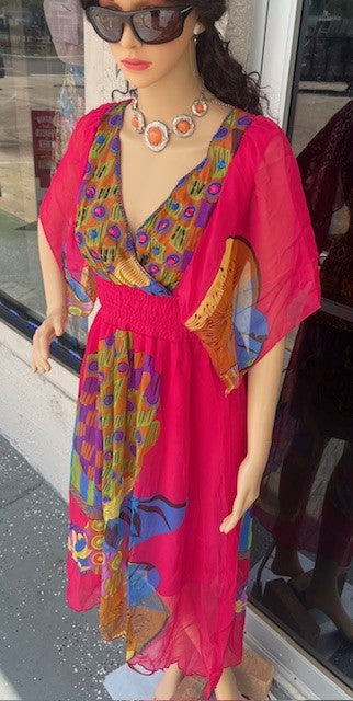 FUCHSIA FANTASY SHEER