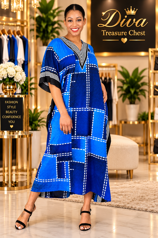 Multi Print Kaftan