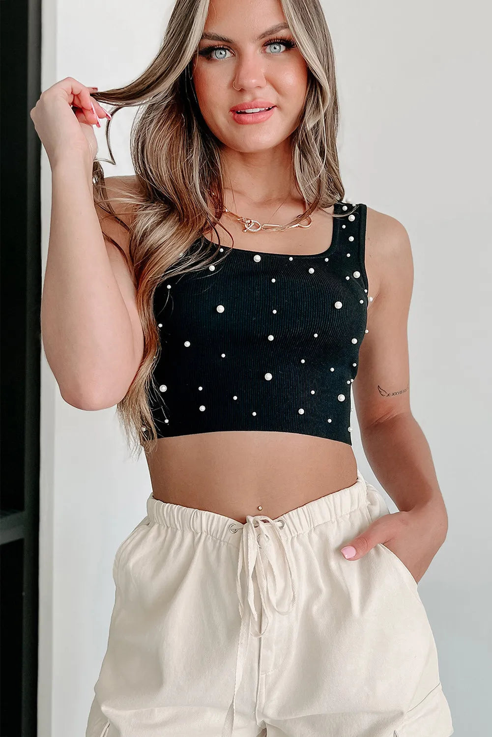 Pearl Crop Top