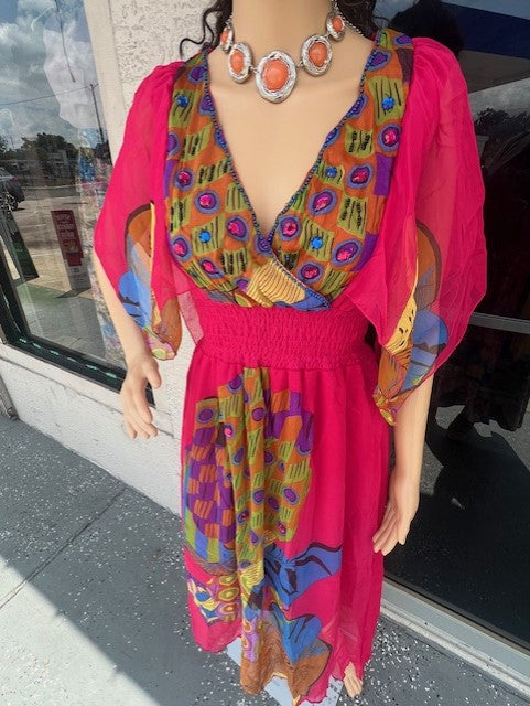 FUCHSIA FANTASY SHEER