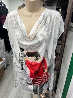 BELTED TUNIC TOP