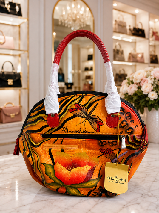 Anuschka Hand Painted Satchel