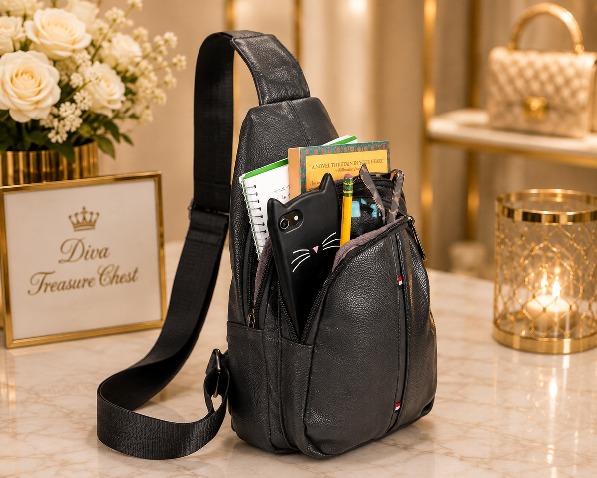 PU Leather Crossbody Bag