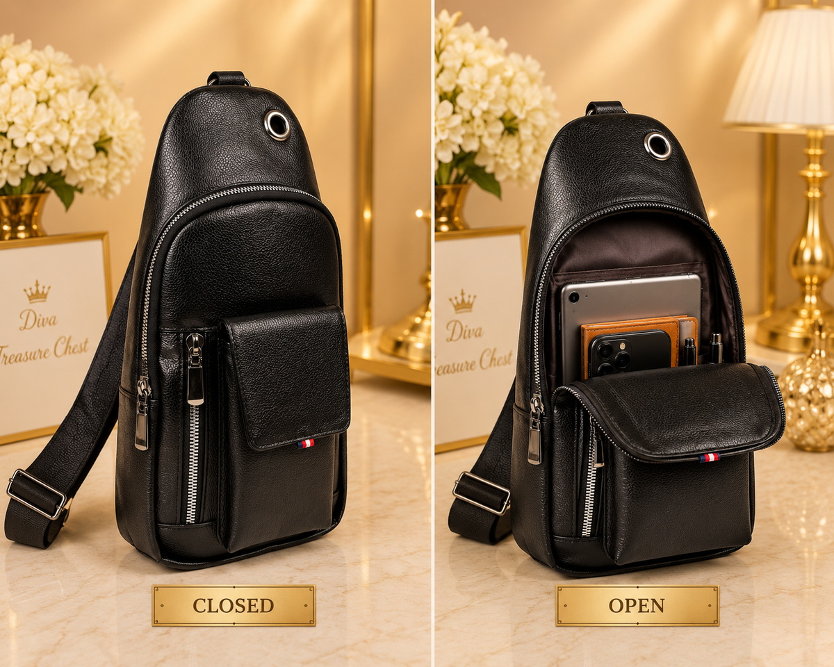 Versatile Vegan Leather Bag