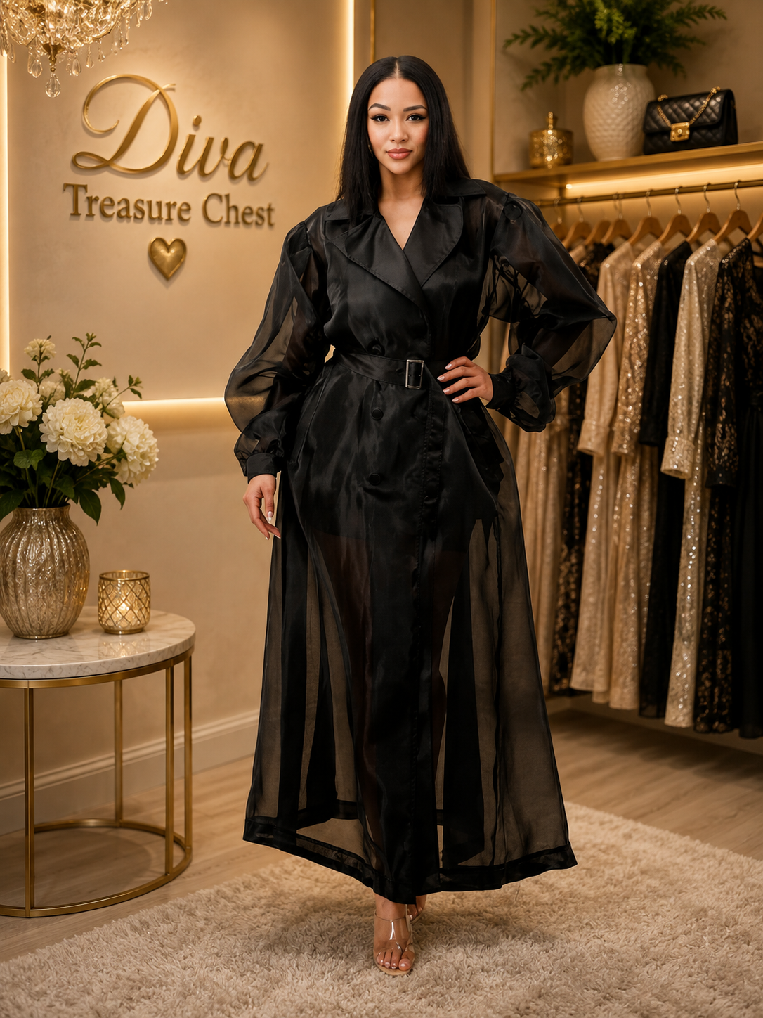 ELYSIAN SHEER DUSTER