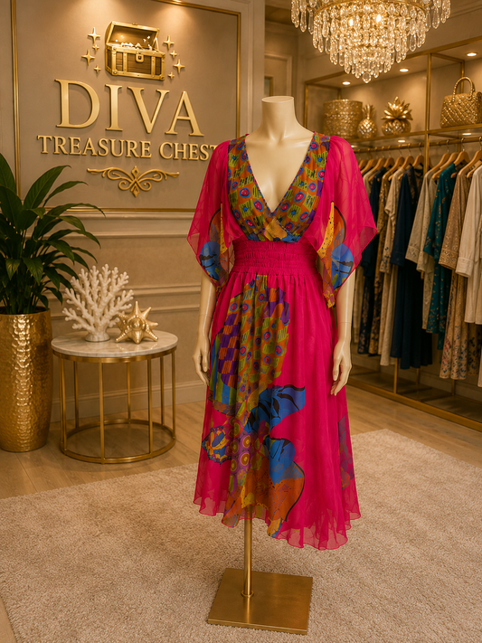 FUCHSIA FANTASY SHEER