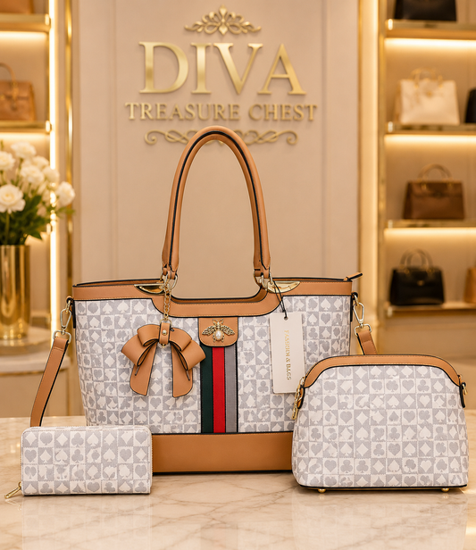 3 in 1 Monogram Tote