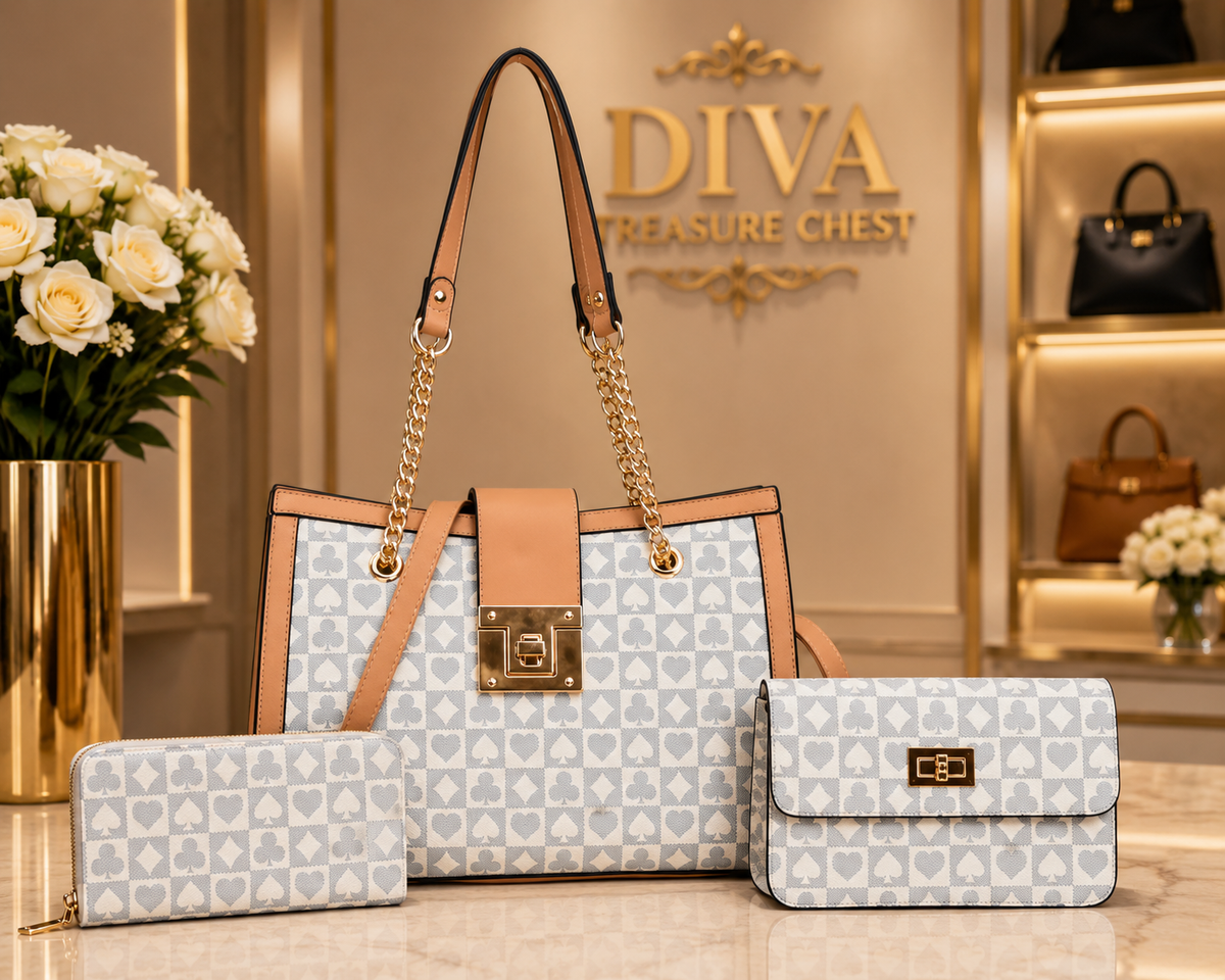 Monogram Bag Set
