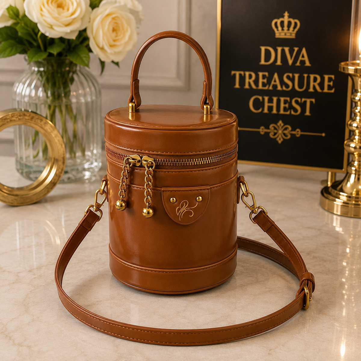 Cylinder Shape Bag