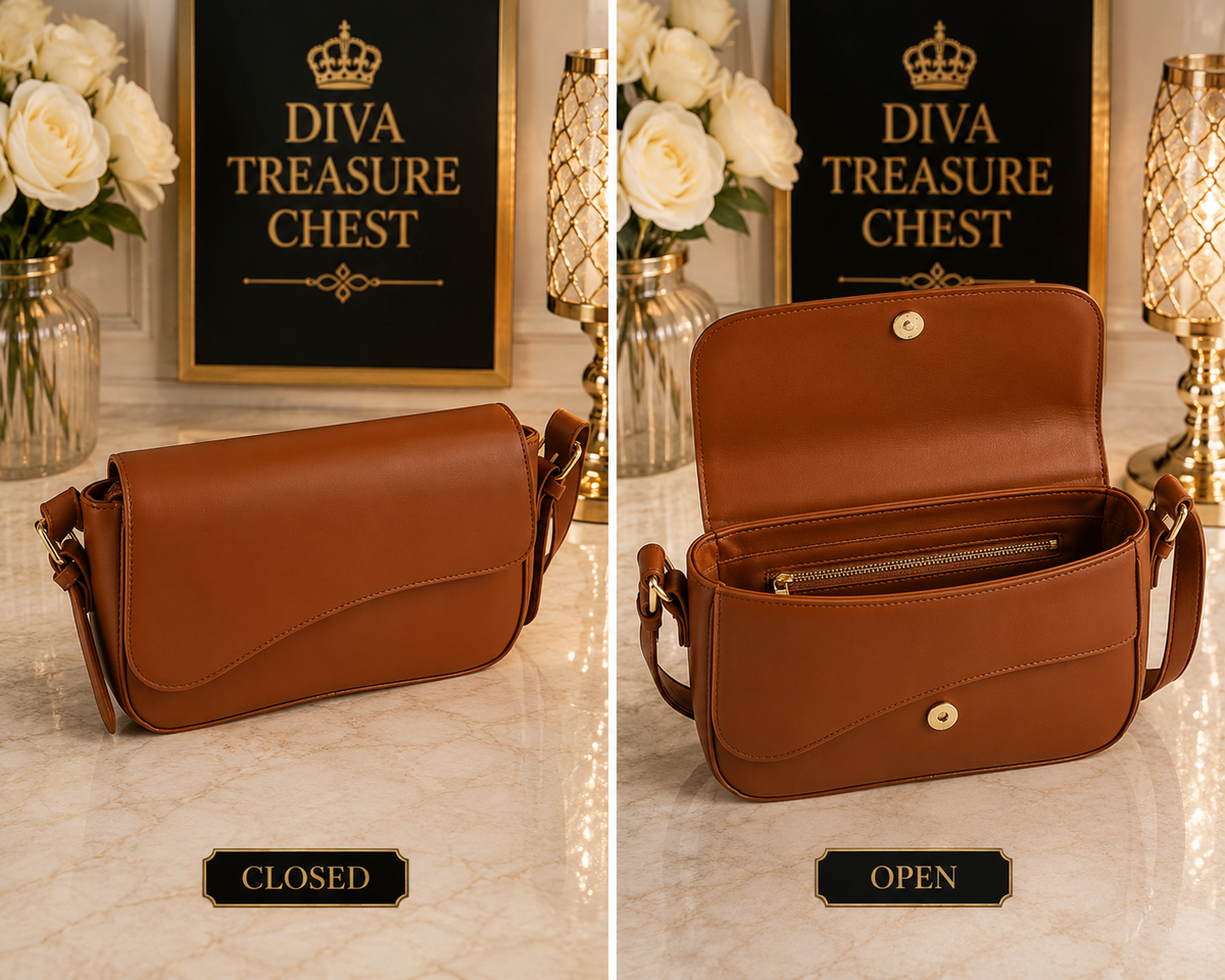 Saddle Flap Bag