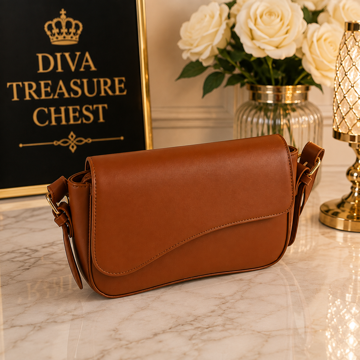 Saddle Flap Bag