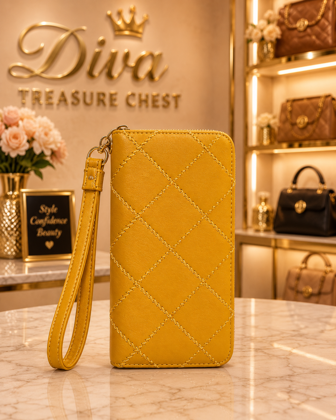 GRAFFITI TASSEL WALLET