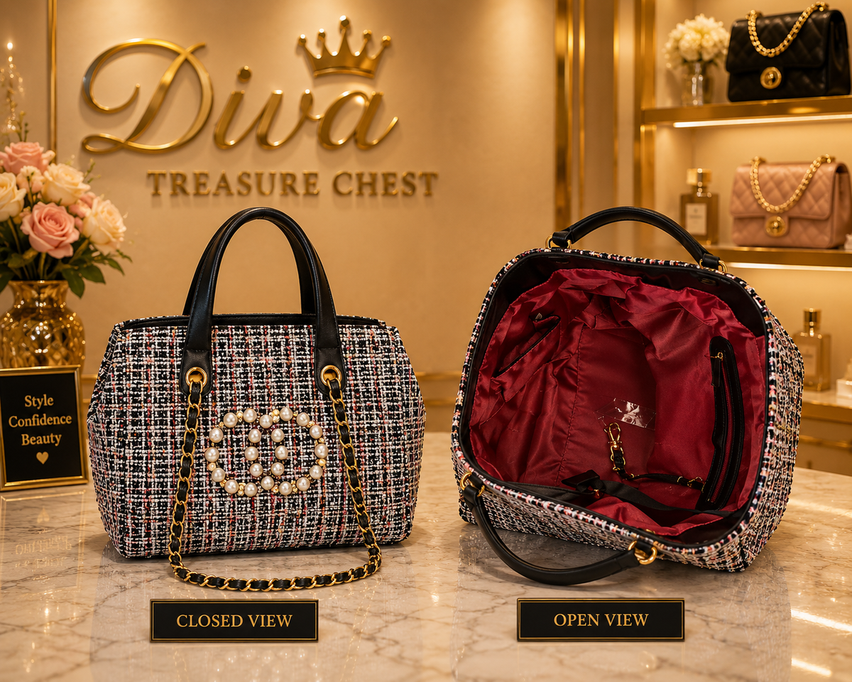 Smooth Fabric Satchel