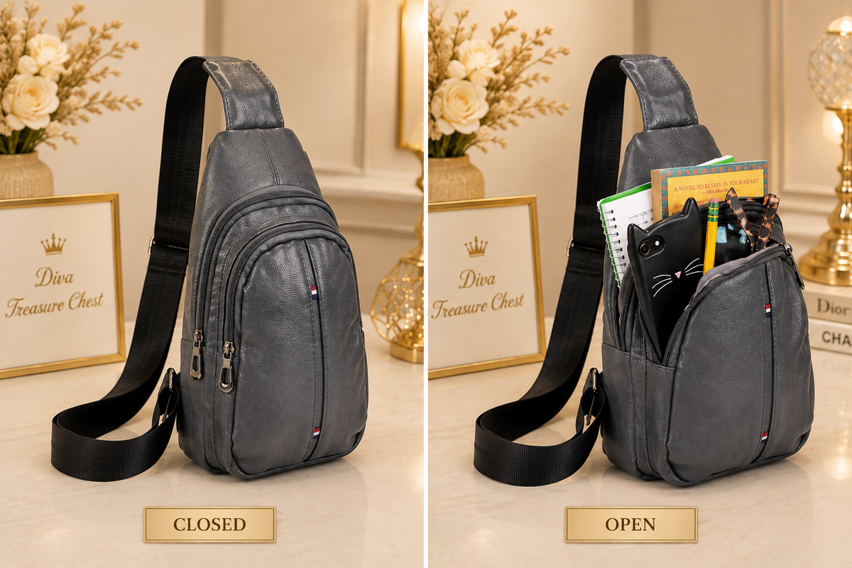 PU Leather Crossbody Bag