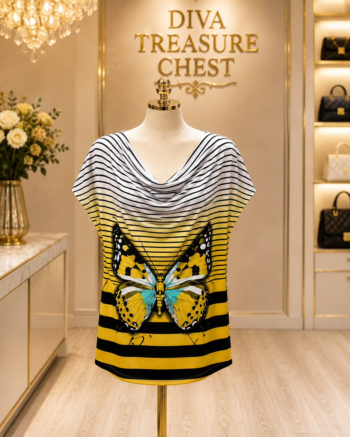 BELTED TUNIC TOP