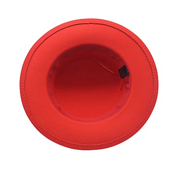 WOOLEN BELTED FEDORA